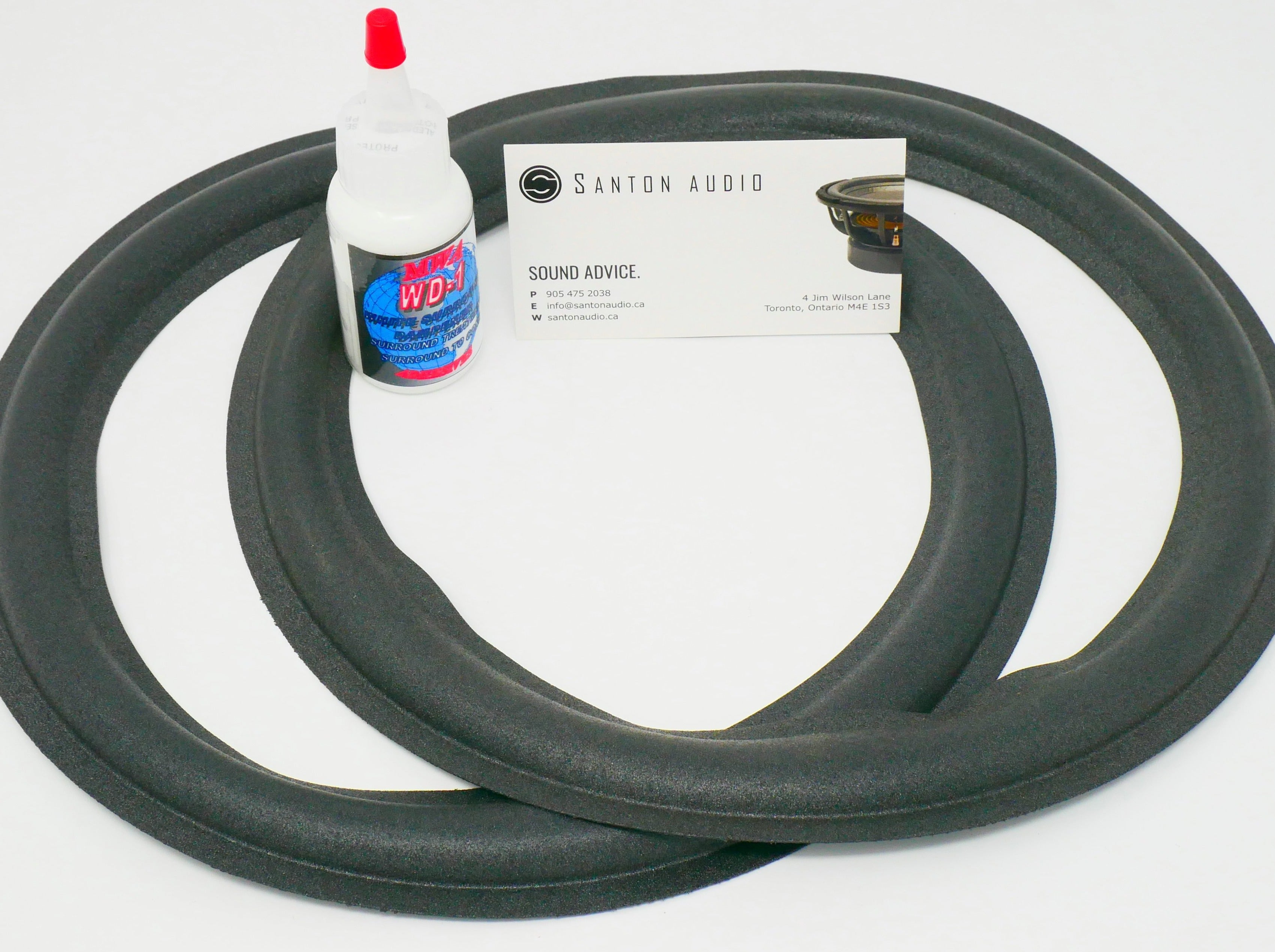 Jl Audio Component Speakers SS Audio Foam Surround Repair Kit FSK - Foto 8