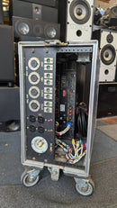Touring Amp Rack with Dual Yamaha T5n Power Amplifiers & 30A Power Distribution