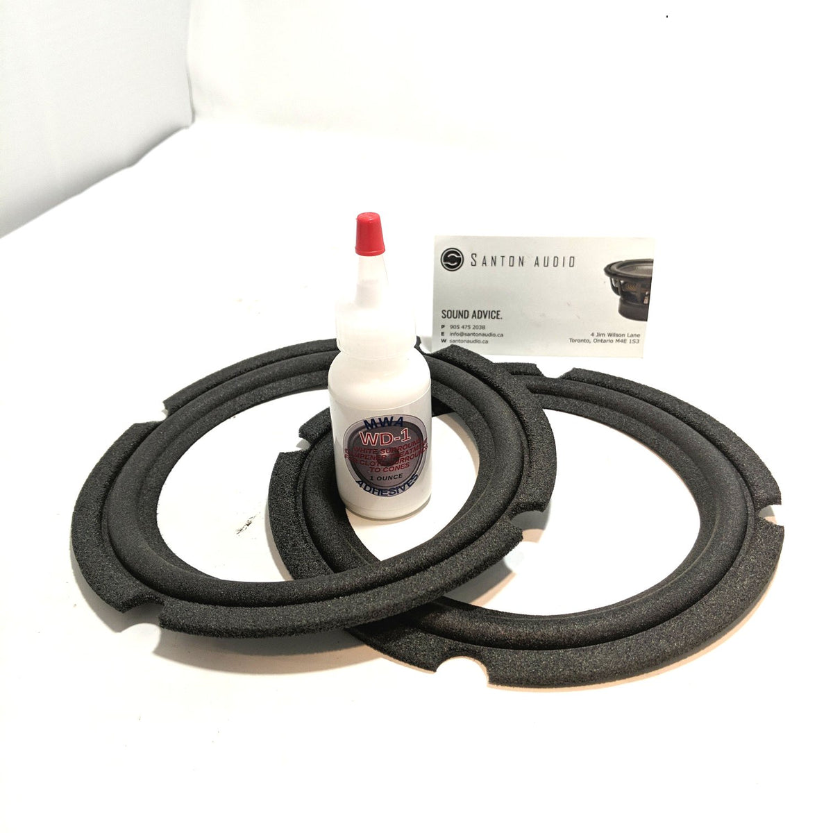 Sospensioni Foam Woofer Kit Riparazione Sospensioni Woofer Per JBL CONTROL 1 - Foam Originale, Made In Italy Foam Surround Per Altoparlanti