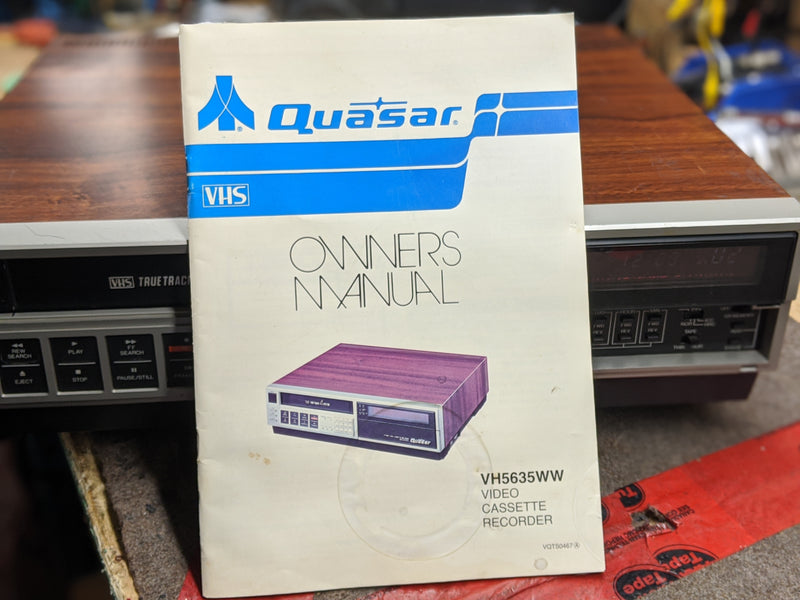 Quasar VH5635WE Video Cassette Recorder