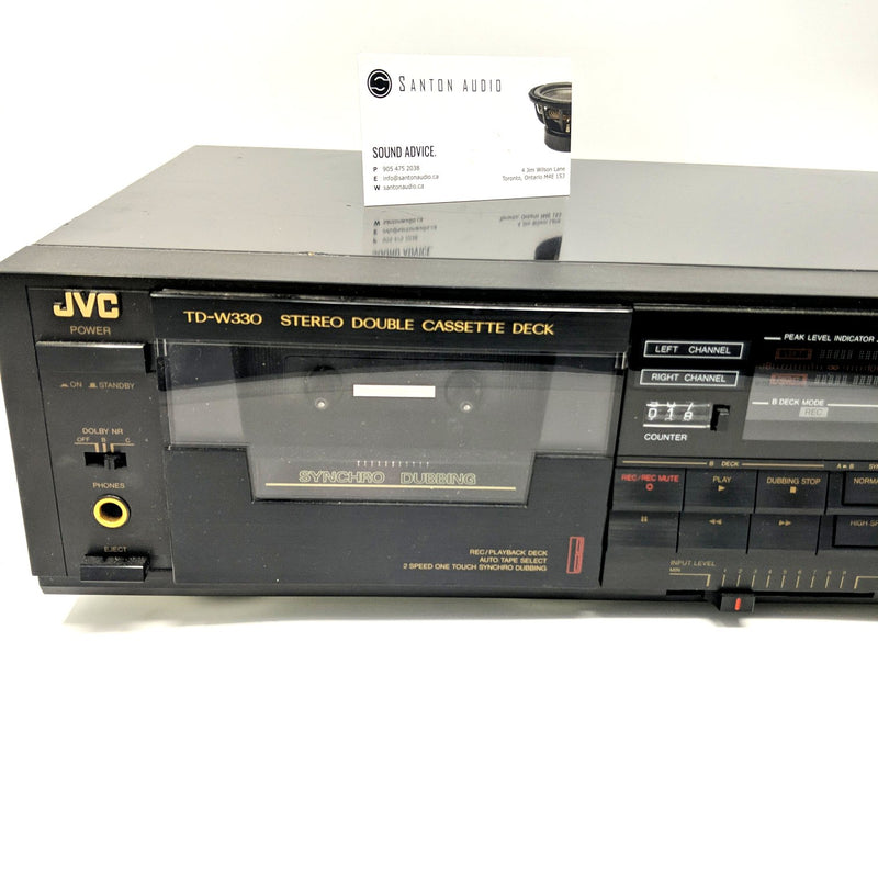 JVC TD W330C Stereo Cassette Deck