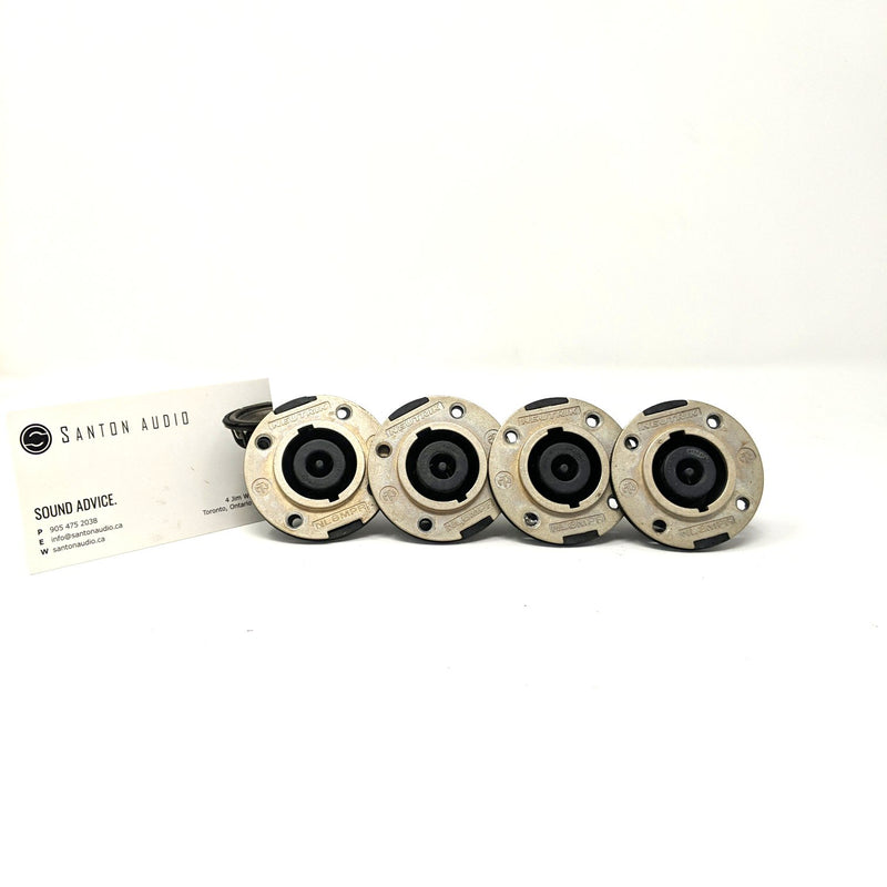 Neutrik NL-8 MPR Chassis Mount 8 Pole Connecters - Lot of 4