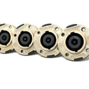 Neutrik NL-8 MPR Chassis Mount 8 Pole Connecters - Lot of 4