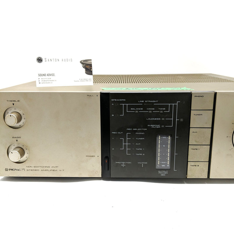 Pioneer Model A-7 Stereo Amplifier