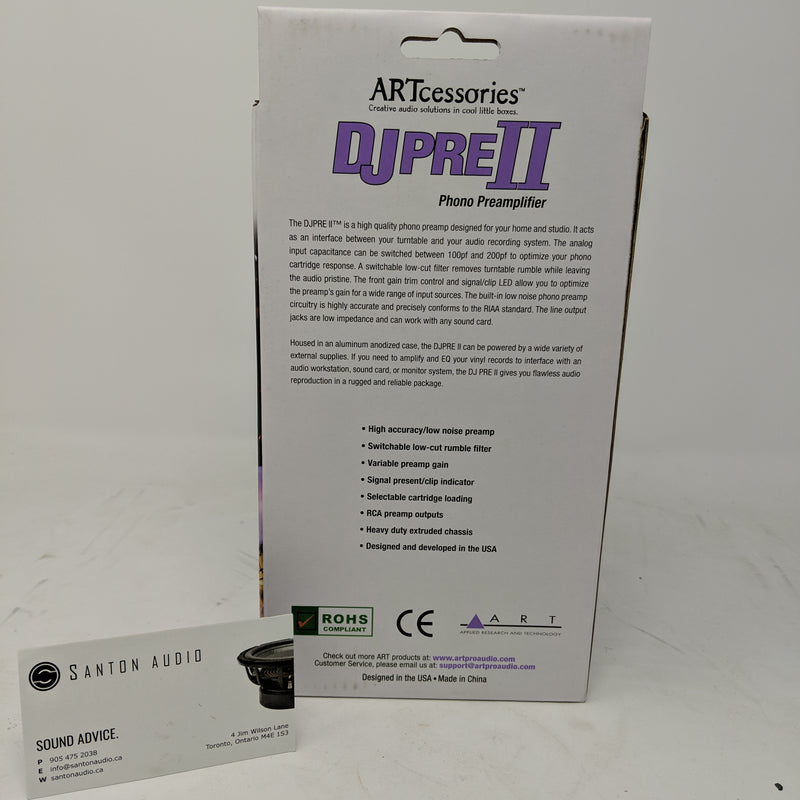 ART DJ Pre II Pre-Amp (New)