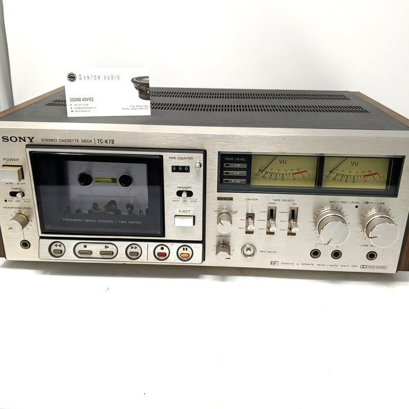 Sony TC-K7 II Stereo Cassette Deck (Tested / Working!)