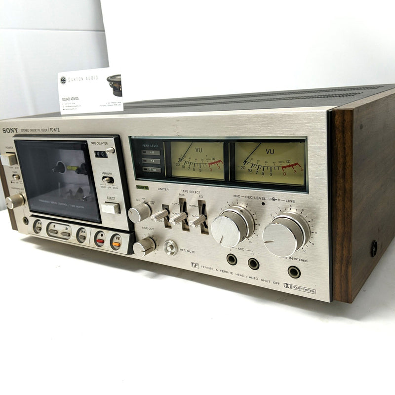 Sony TC-K7 II Stereo Cassette Deck (Tested / Working!)