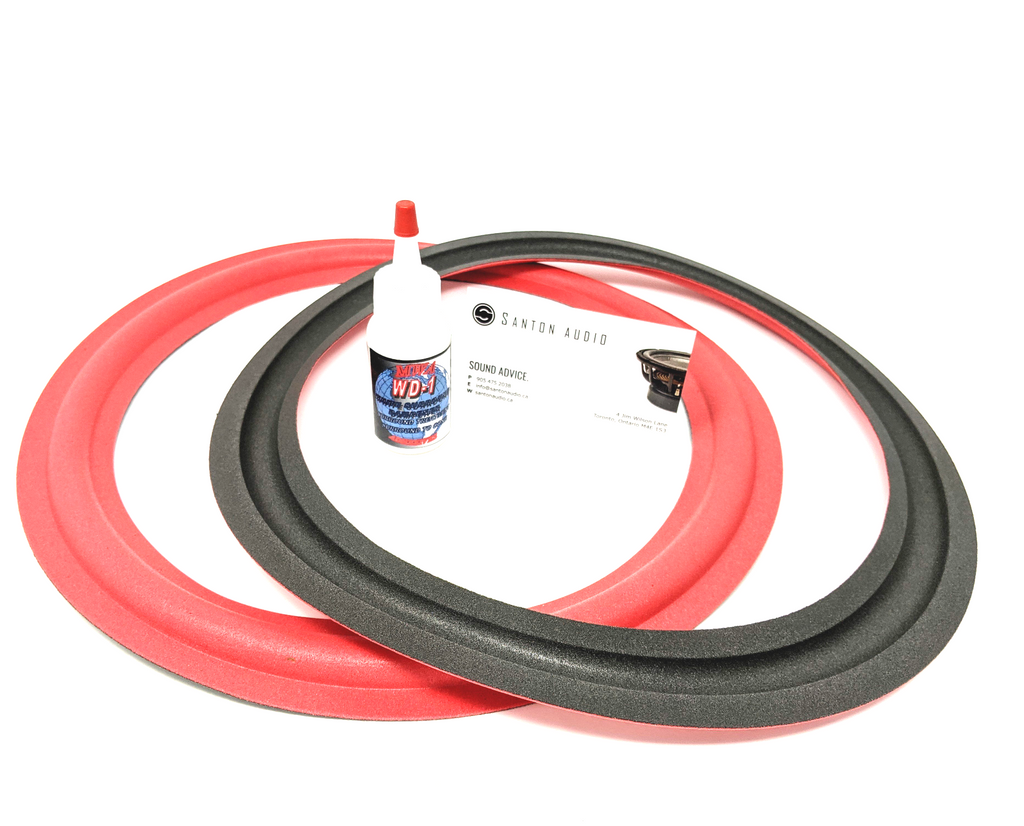Cerwin Vega 12" Speaker Foam Surround Repair Kit – Single Foam, 1CV12-01, By Springfield Speaker