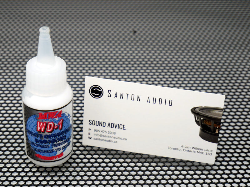 Speaker Repair Adhesive - WD-1 (White Dampener Adhesive 1 oz)