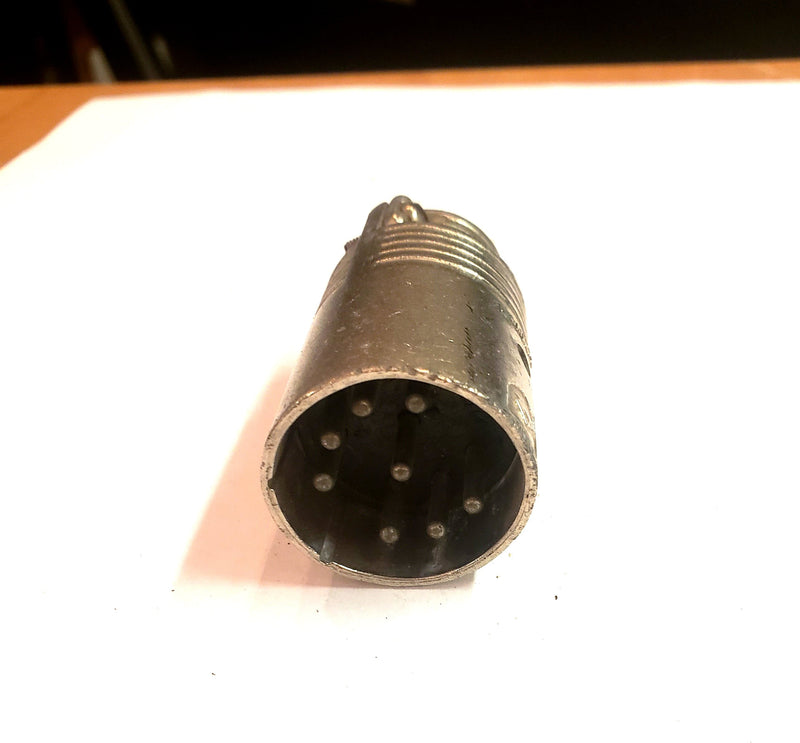 ITT / Cannon EP-8 Male Cable Mount 8 Pole Connectors - Lot of 5