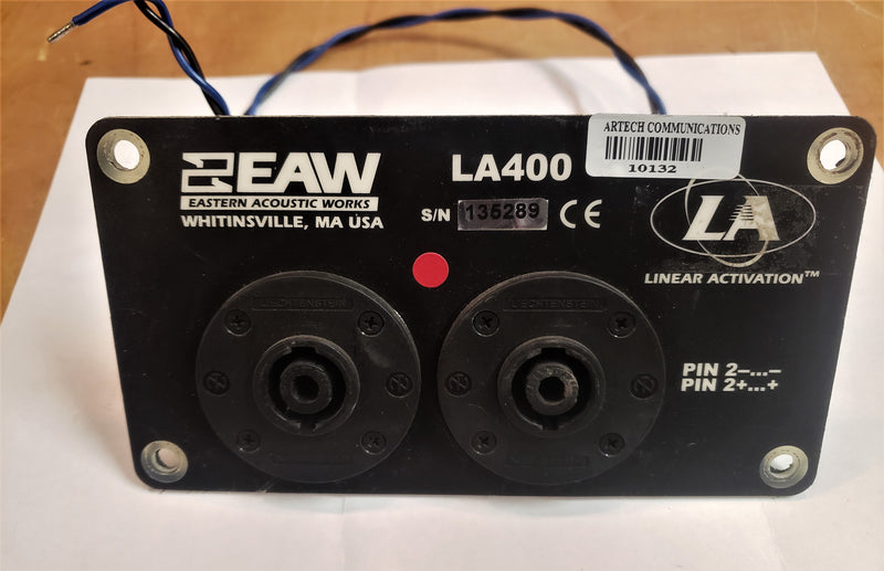 EAW Model LA400 input plates