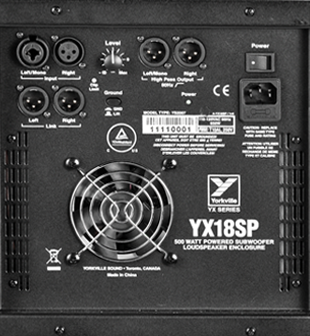 Yorkville YX 18SP Powered Subwoofer